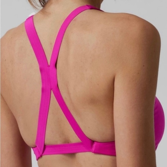 NWT! Athleta Pink Malibu Bikini Top D-DD - Multiple Sizes 💎 - Picture 2 of 7